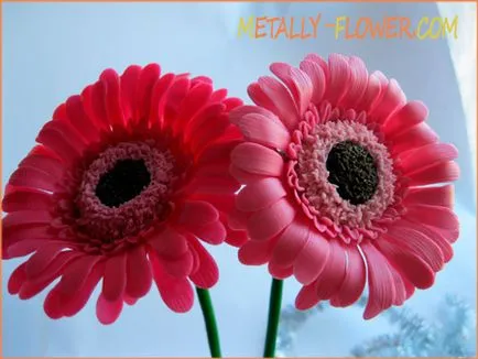 Гербера холодний фарфор - майстер-клас, metally flower (metally) Гербера холодний фарфор - майстер-клас, metally flower