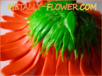 Гербера холодний фарфор - майстер-клас, metally flower (гербера холодний фарфор) Гербера холодний фарфор - майстер-клас, metally flower