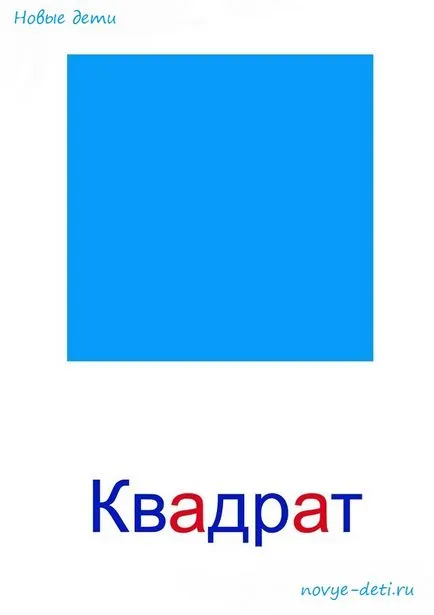 Геометричні фігури для дітей