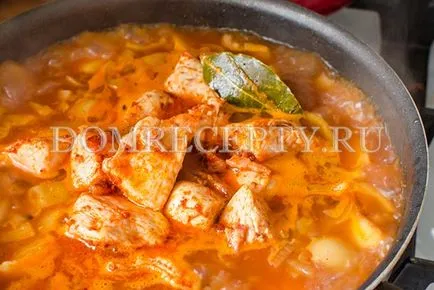 Гуляш з курки з підливою покроковий рецепт з фото (підливою) Гуляш з курки з підливою покроковий рецепт з фото