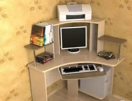 Колір меблів молочний дуб