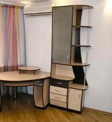 Колір меблів молочний дуб