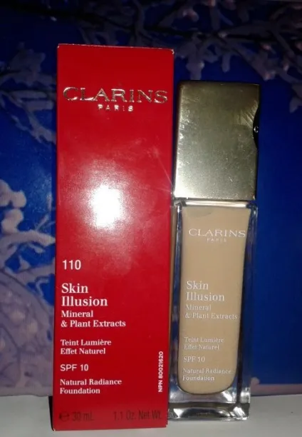 Clarins тональний крем skin illusion (тональний) Clarins тональний крем skin illusion