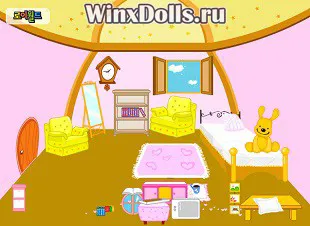 Ігри для дівчаток винкс інтер'єр