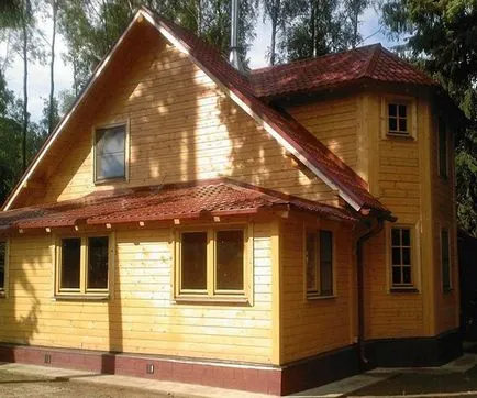 Імітація бруса фото зовнішня обробка, правила проведення робіт (обробка) Імітація бруса фото зовнішня обробка, правила проведення робіт