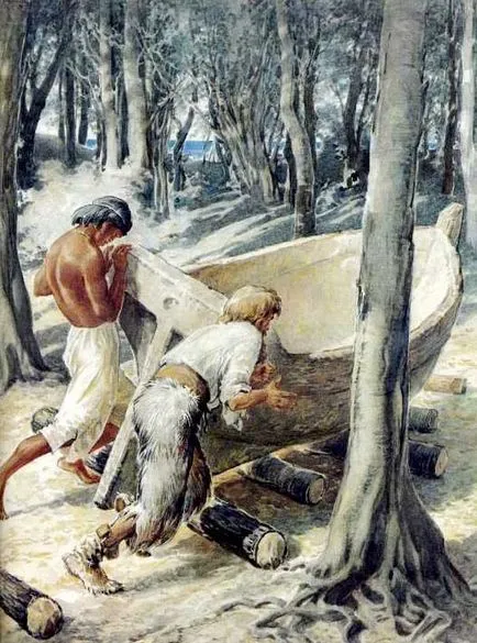Ігор Іллінський нові ілюстрації до «Робінзон Крузо» (ілюстрації) Ігор Іллінський нові ілюстрації до «Робінзон Крузо»