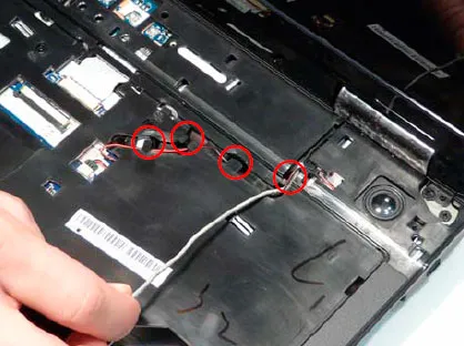 Інструкція з розбирання acer emachines e430, e627, e630