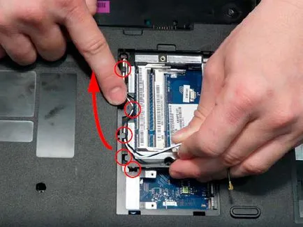 Інструкція з розбирання acer emachines e430, e627, e630