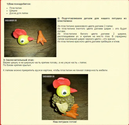 З чого і як зробити півня на новий рік своїми руками (рік півня) З чого і як зробити півня на новий рік своїми руками