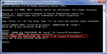 Як додати користувача в mysql - небезпека вибору