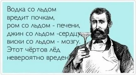 Як готується лід для коктейлів, енциклопедія лікарів