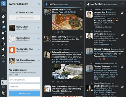 Як використовувати tweetdeck для управління вашими і (вашими) Як використовувати tweetdeck для управління вашими і