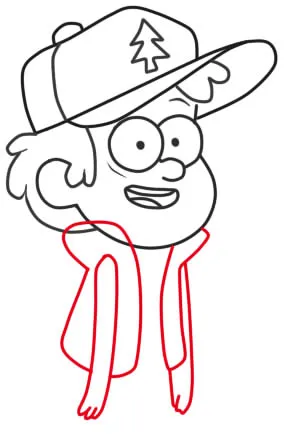 Як намалювати Діппера з gravity falls олівцем поетапно, ❤lessdraw❤ (олівцем) Як намалювати Діппера з gravity falls олівцем поетапно, ❤lessdraw❤