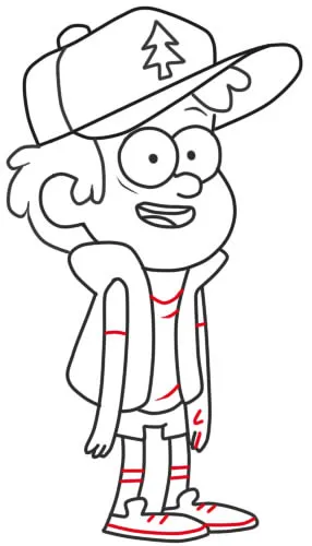 Як намалювати Діппера з gravity falls олівцем поетапно, ❤lessdraw❤ (Діппера) Як намалювати Діппера з gravity falls олівцем поетапно, ❤lessdraw❤