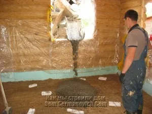 Як ми будували будинок - заливаємо монолітну підлогу в будинку