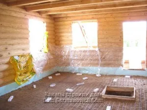 Як ми будували будинок - заливаємо монолітну підлогу в будинку