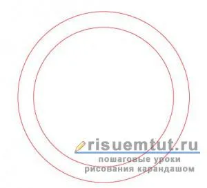 Як намалювати олімпійські кільця олівцем поетапно - малюємо тут