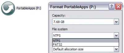 Як відформатувати usb карту пам'яті в ntfs, windows для системних адміністраторів