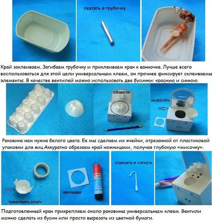 Як облаштувати ванну в ляльковому будиночку своїми руками (ляльковий) Як облаштувати ванну в ляльковому будиночку своїми руками