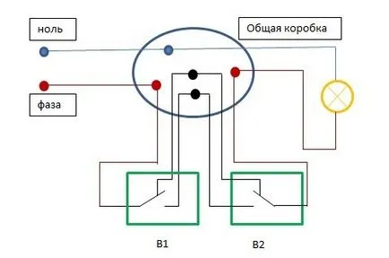 Як підключити два вимикача відео, фото (як підключити два вимикача) Як підключити два вимикача відео, фото