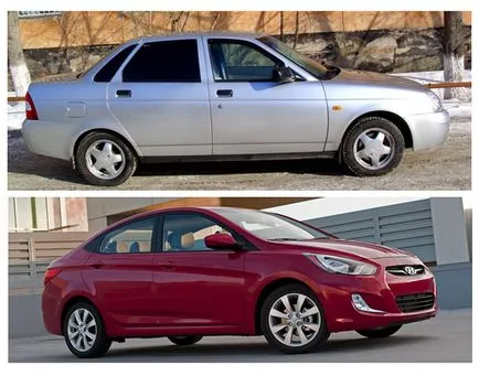 Який автомобіль краще акцент або пріора (краще) Який автомобіль краще акцент або пріора