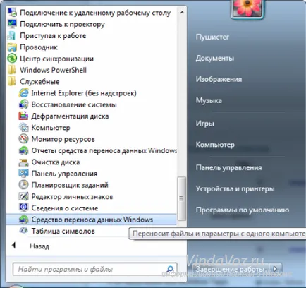Як перенести профілі користувачів в windows 7 (місце) Як перенести профілі користувачів в windows 7