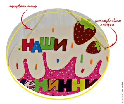 Робимо декоративне панно «наші іменинники» для дитячого садка - ярмарок майстрів - ручна робота, (клей прозорий) Робимо декоративне панно «наші іменинники» для дитячого садка - ярмарок майстрів - ручна робота,