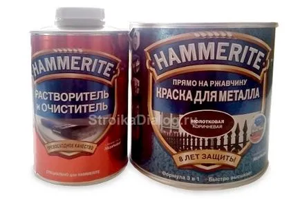 Як користуватися молотковій фарбою