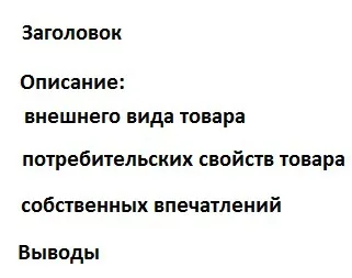 Як правильно писати огляди про товари з інтернет-магазинів і заробляти на них (огляди) Як правильно писати огляди про товари з інтернет-магазинів і заробляти на них