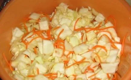 Як приготувати капусту по-корейськи (літр води додати) Як приготувати капусту по-корейськи