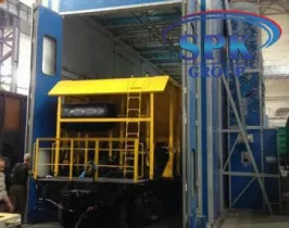 Як проводиться забарвлення вагонів фарбування вагонів в камері (забарвлення) Як проводиться забарвлення вагонів фарбування вагонів в камері