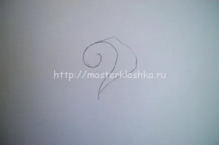 Як малюється троянда, мастерклашка