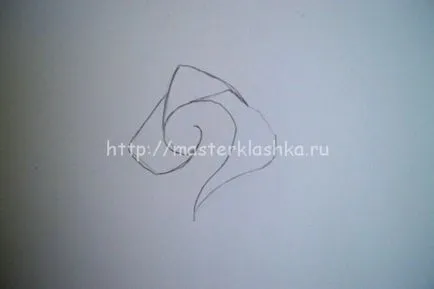 Як малюється троянда, мастерклашка