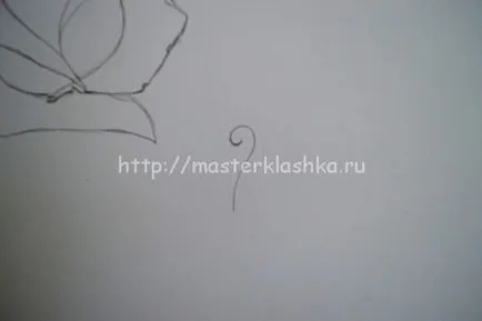 Як малюється троянда, мастерклашка