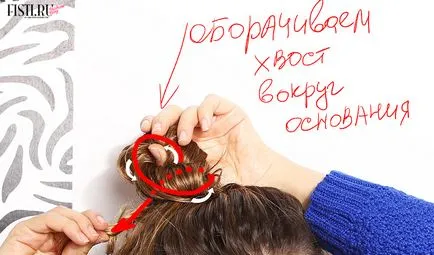 Як зробити недбалий пучок або фірмова ґулька від яни Фісто, як зробити гульку з волосся (пучок) Як зробити недбалий пучок або фірмова ґулька від яни Фісто, як зробити гульку з волосся