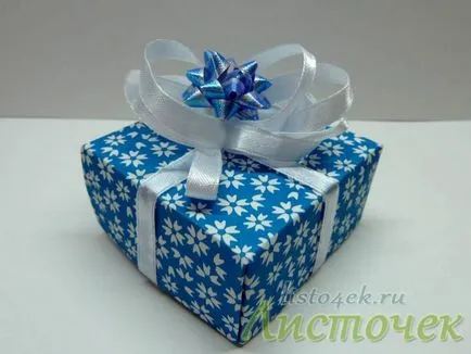 Як зробити коробочку з паперу, листочок (паперу) Як зробити коробочку з паперу, листочок