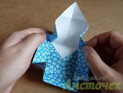 Як зробити коробочку з паперу, листочок (паперу) Як зробити коробочку з паперу, листочок