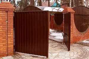 Як зробити розсувні ворота своїми руками (орні ворота своїми руками) Як зробити розсувні ворота своїми руками
