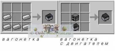Як зробити рейки в майнкрафт (зробити) Як зробити рейки в майнкрафт