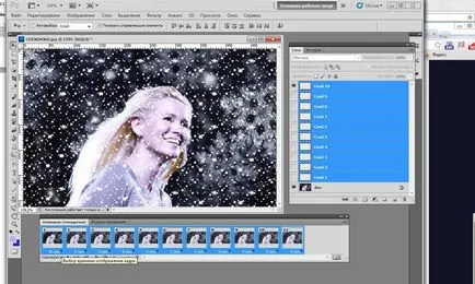 Як зробити падаючий сніг в фотошопі (падаючий) Як зробити падаючий сніг в фотошопі