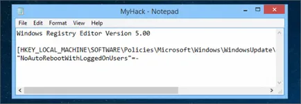 Як створювати заплатки для реєстру windows і як вносити зміни до реєстру windows - тонка (windows) Як створювати заплатки для реєстру windows і як вносити зміни до реєстру windows - тонка