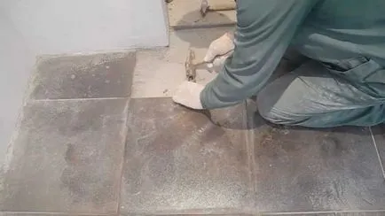 Як зняти стару плитку з підлоги (стару) Як зняти стару плитку з підлоги