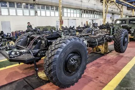 Як збирають ГАЗ-2330 «тигр», як це зроблено (збирають) Як збирають ГАЗ-2330 «тигр», як це зроблено