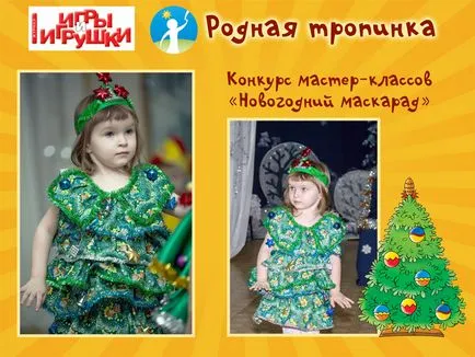 Як зшити костюм ялинки для дівчинки на новий рік (як зшити костюм ялинки для дівчинки) Як зшити костюм ялинки для дівчинки на новий рік