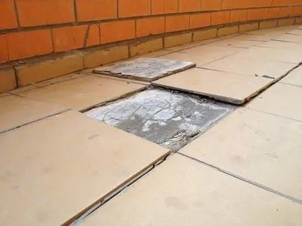 Як зняти стару плитку з підлоги (плитку) Як зняти стару плитку з підлоги