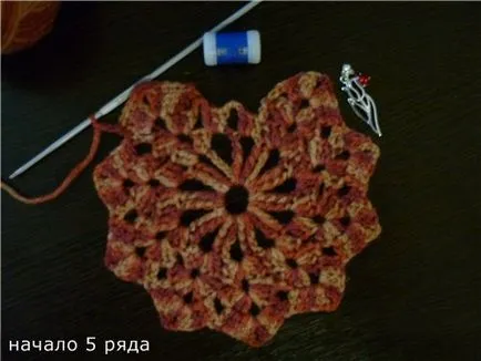 Як зв'язати серветку кленовий лист гачком, будинок рукоділля