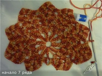Як зв'язати серветку кленовий лист гачком, будинок рукоділля