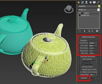 Як в 3d max зменшити кількість полігонів (кількість) Як в 3d max зменшити кількість полігонів