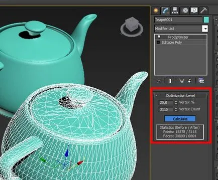 Як в 3d max зменшити кількість полігонів (кількість) Як в 3d max зменшити кількість полігонів