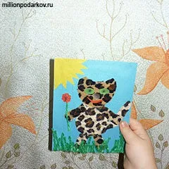 Дитячі вироби з тканини - аплікація веселий леопард - з фото інструкцією (дитячі) Дитячі вироби з тканини - аплікація веселий леопард - з фото інструкцією